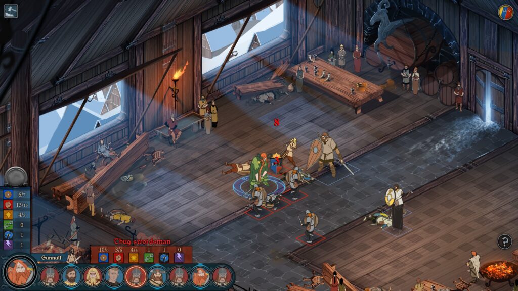 a review of the banner saga an rpg with an epic adventure plot