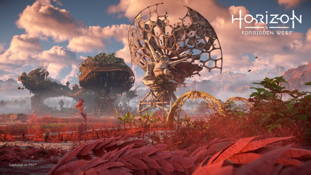 first look at horizon forbidden west teases stunning new environments and enemies