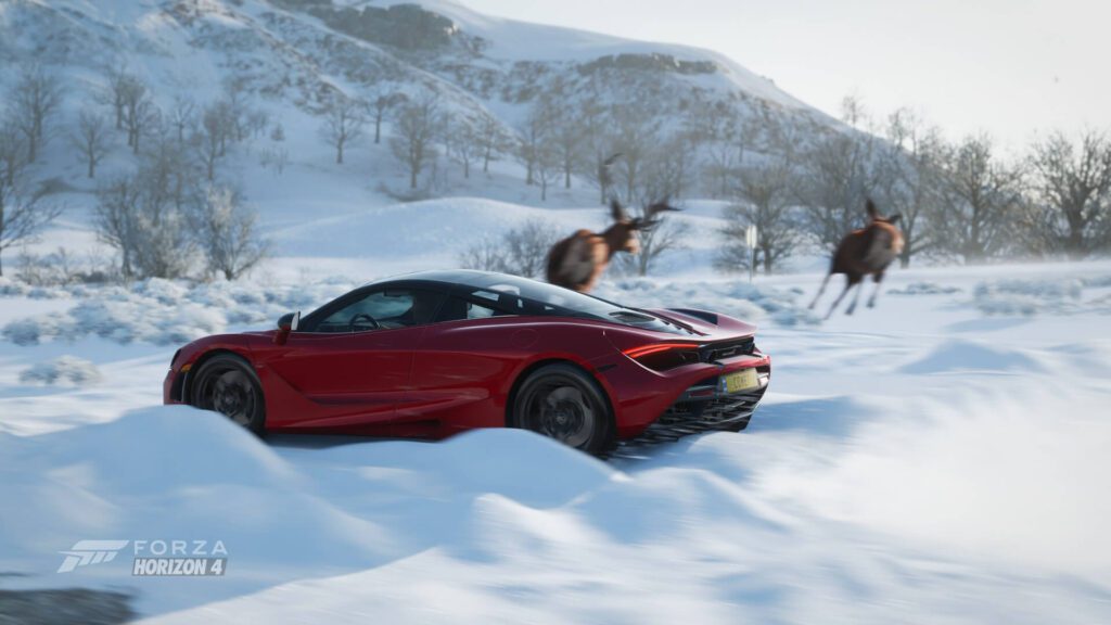 forza horizon 4 driving through a british wonderland