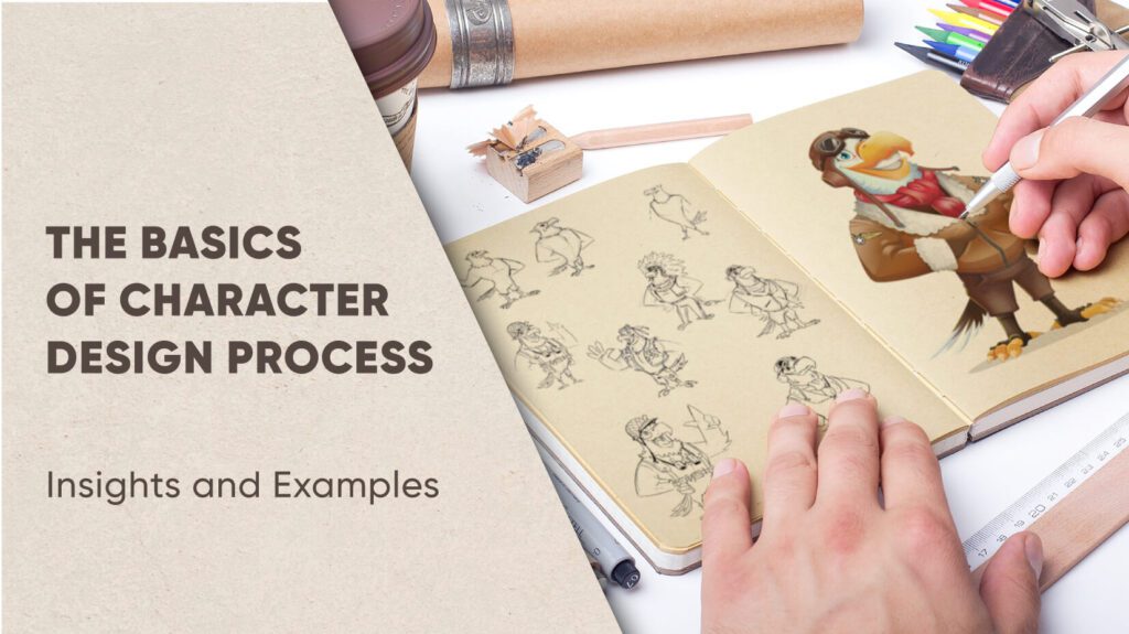 from sketches to spectacle the creative process of character design in games