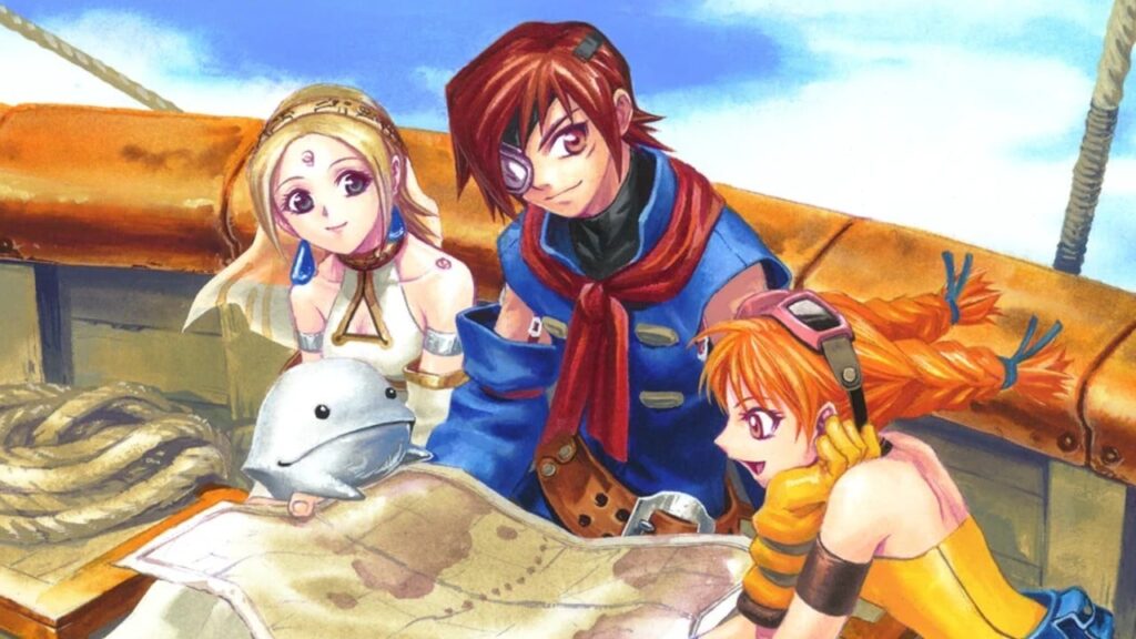 sailing the seas of adventure skies of arcadia legends on gamecube