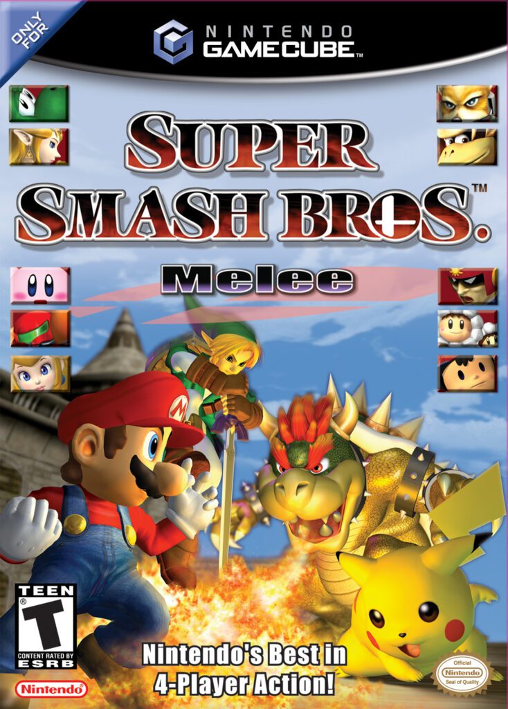 super smash bros melee the ultimate fighting game on gamecube