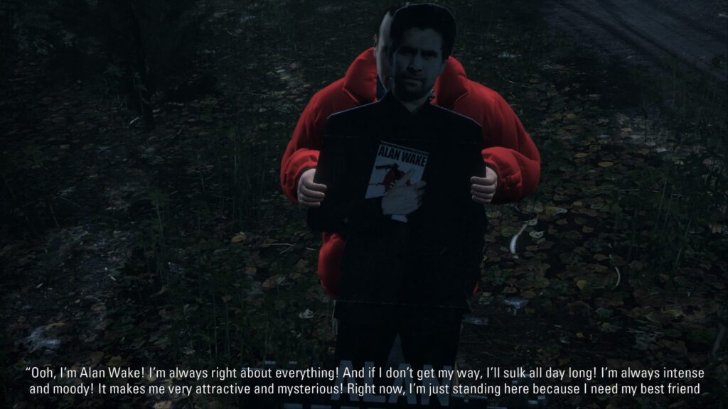 the dark and mysterious plot of alan wake