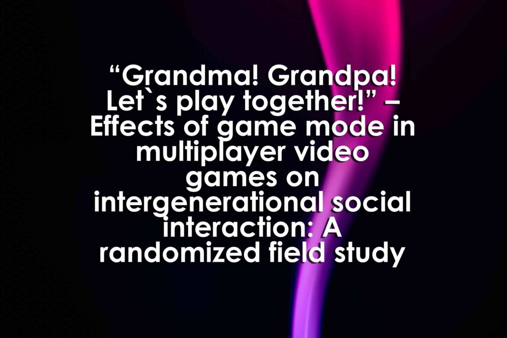 the impact of multiplayer games on social interaction