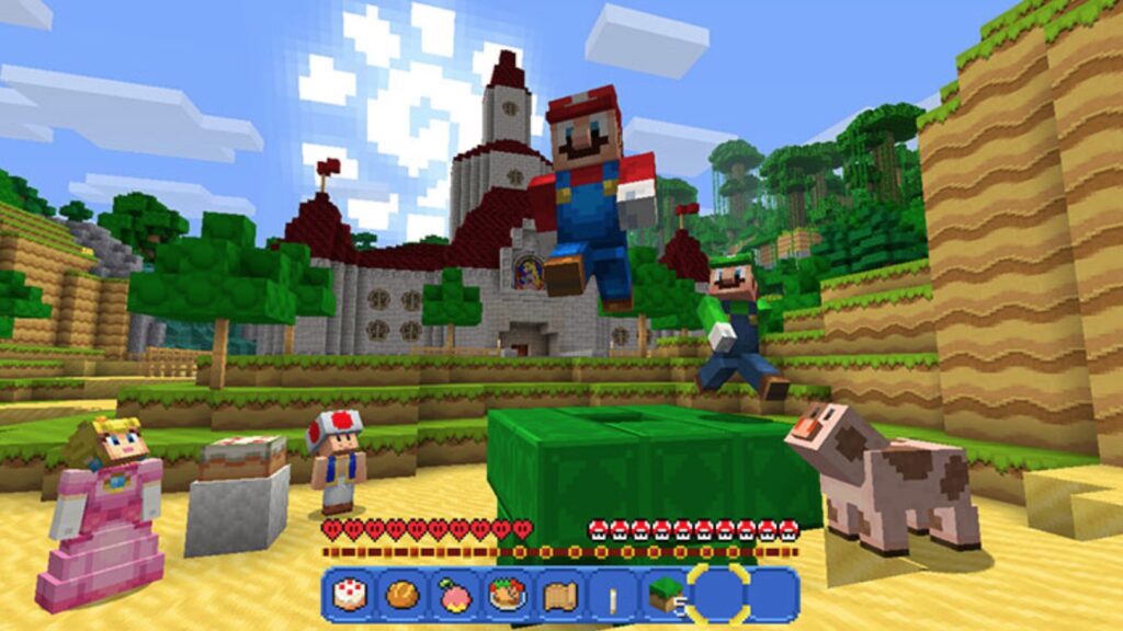 the joy of building in minecraft for nintendo switch