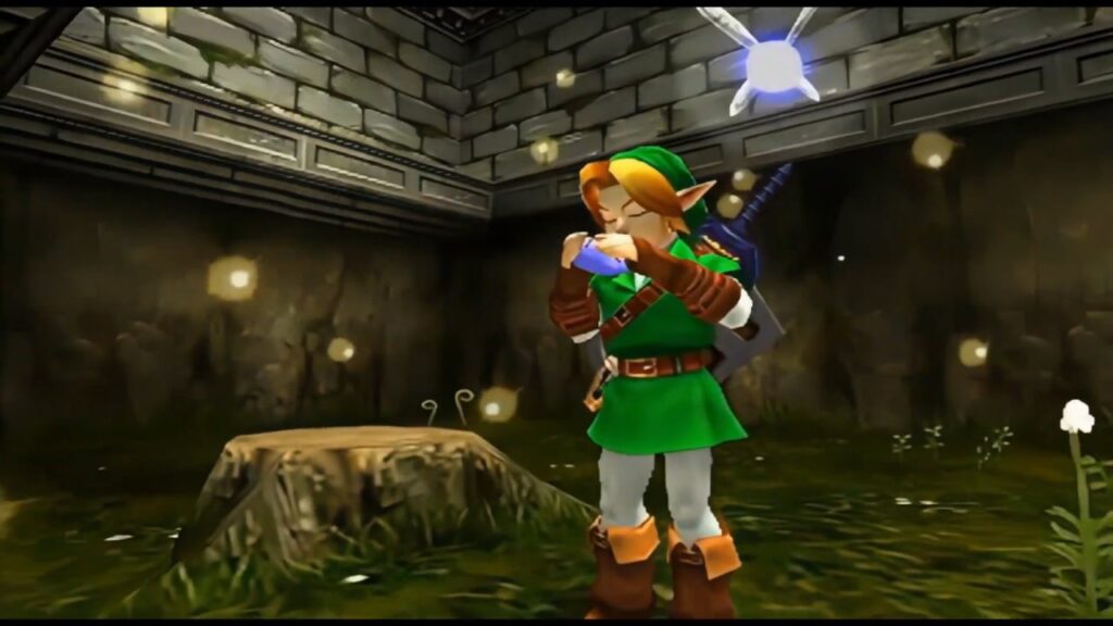 the nostalgia of the legend of zelda ocarina of time 3d