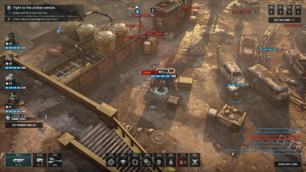 the tactical strategy of gears of war