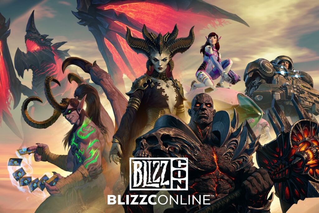 blizzcon 2021 blizzard entertainment unveils new games and updates to fan favorites