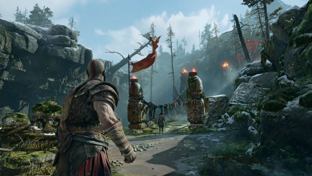 experience intense combat and stunning graphics in god of war ragnarok