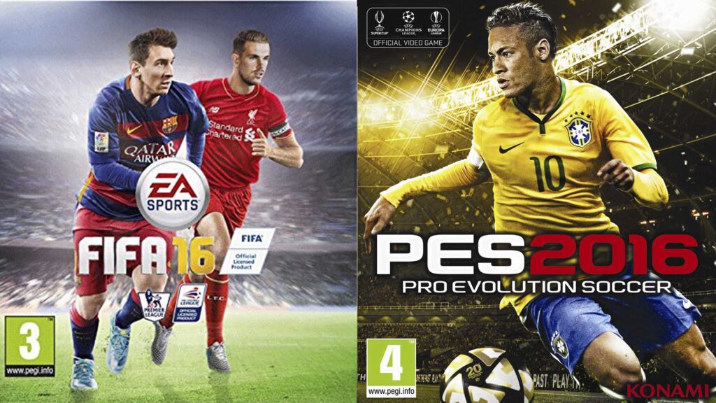 fifa vs pro evolution soccer which football game reigns supreme