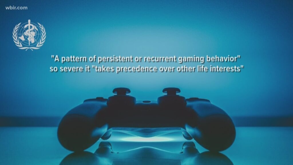 gaming addiction declared a mental health disorder by the world health organization