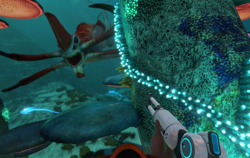 survival simulation games a look at the forest and subnautica