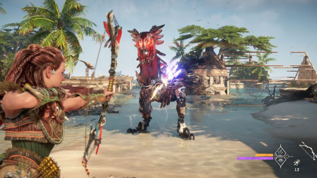 trailer for horizon forbidden west showcases stunning graphics and exciting gameplay