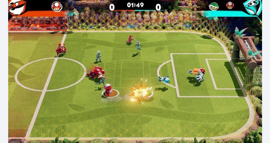 super mario strikers a fun twist on soccer games