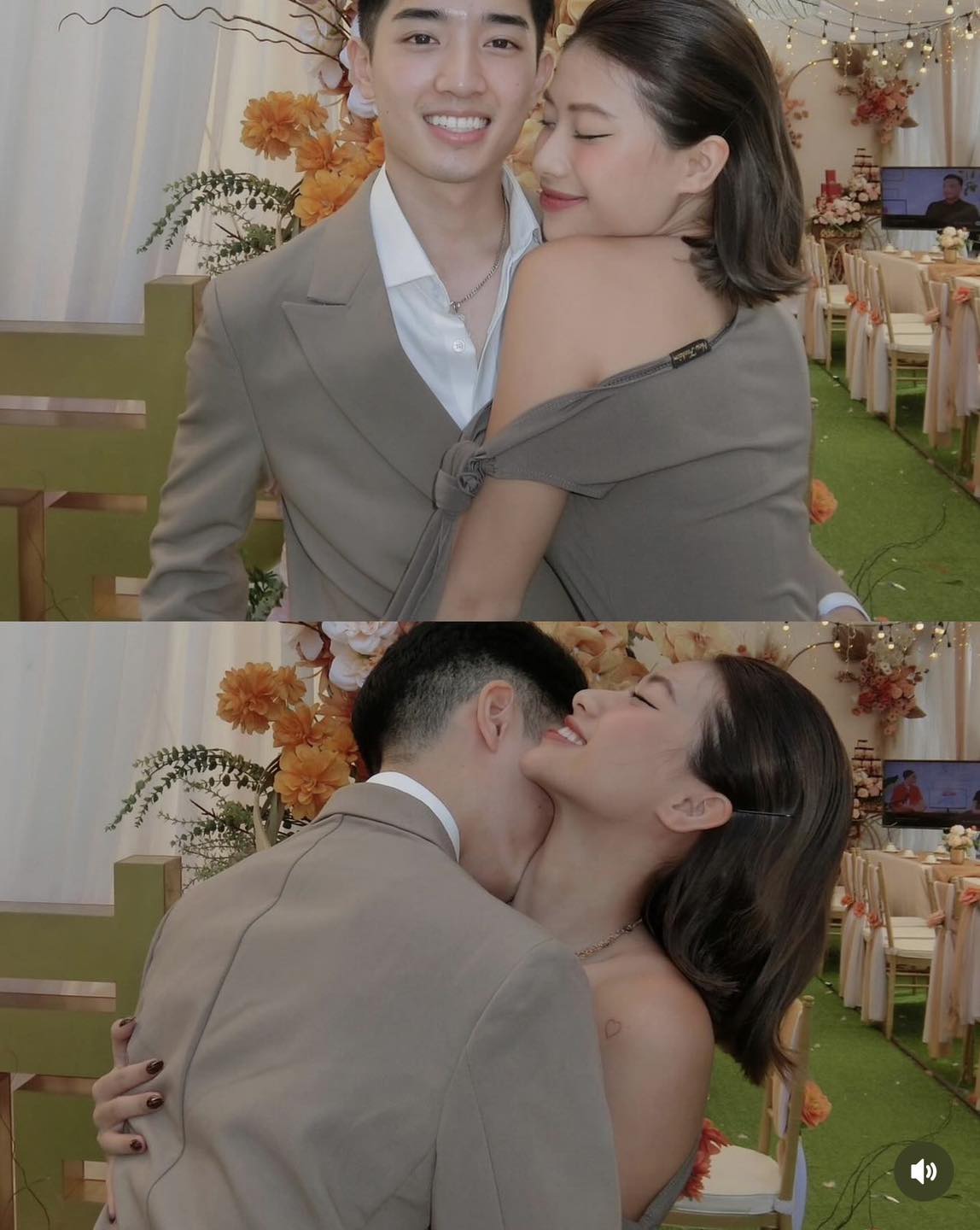 Louis Pháº¡m and boyfriend at a wedding