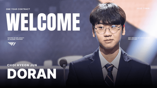 Doran Faces Challenges After Joining T1