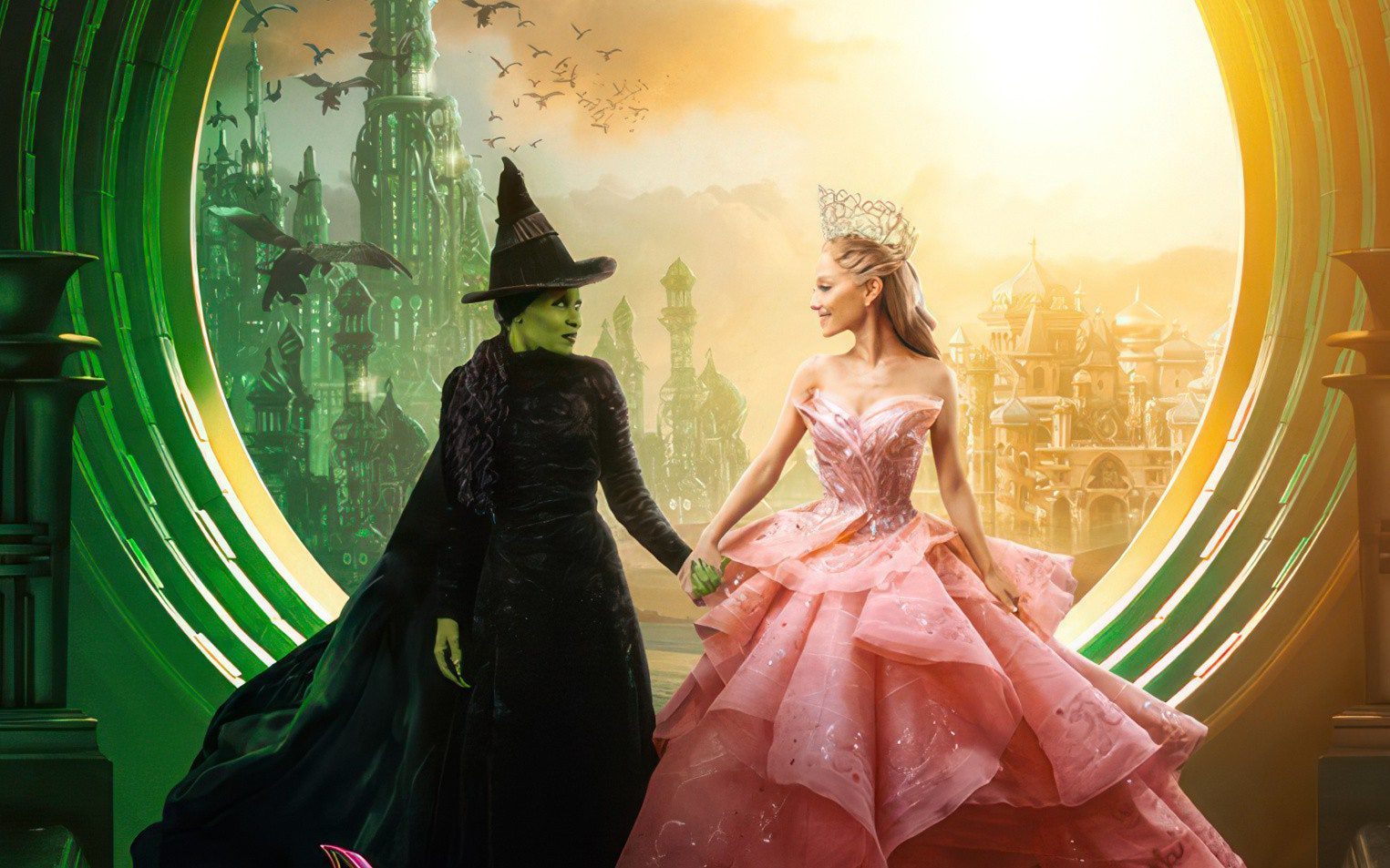 Wicked explores the divergent paths of two witch friends.