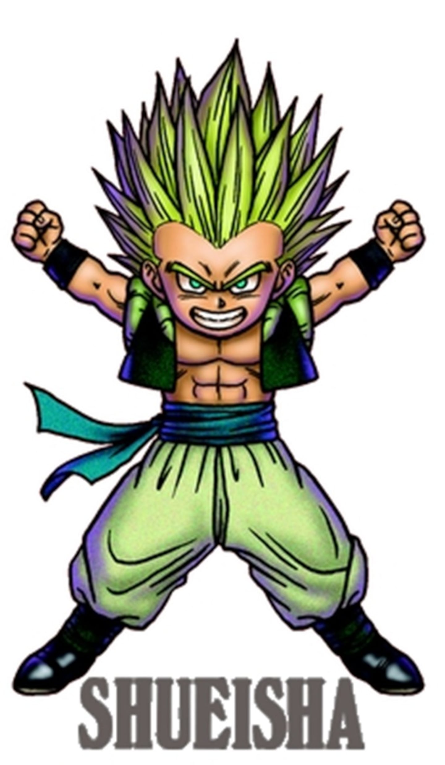 Dragon Ball: Another version of Gotenks drawn by Akira Toriyama - Image 2.