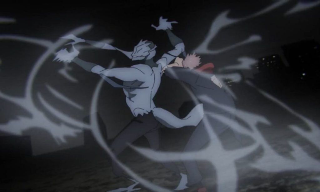 A battle scene in Jujutsu Kaisen Season 2