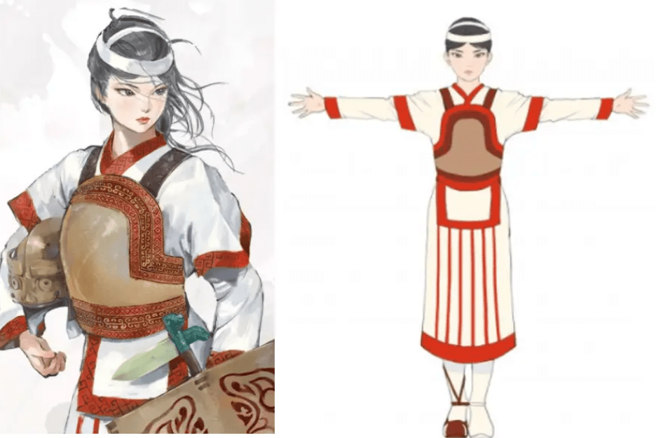 Da Ji's version as a 'female general' contrasting with her traditional delicate image