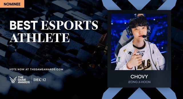 Nominated for Best Esports Player