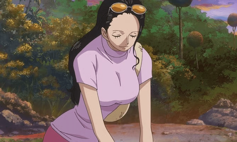 Nico Robin's casual outfit in One Piece.