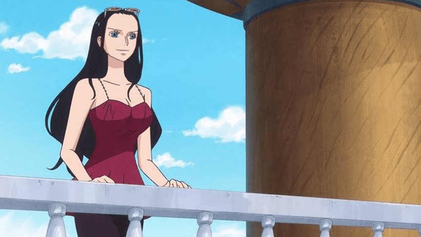 Nico Robin's outfit after Punk Hazard in One Piece.