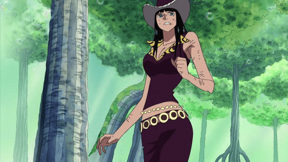 Nico Robin's Sabaody Archipelago outfit in One Piece.