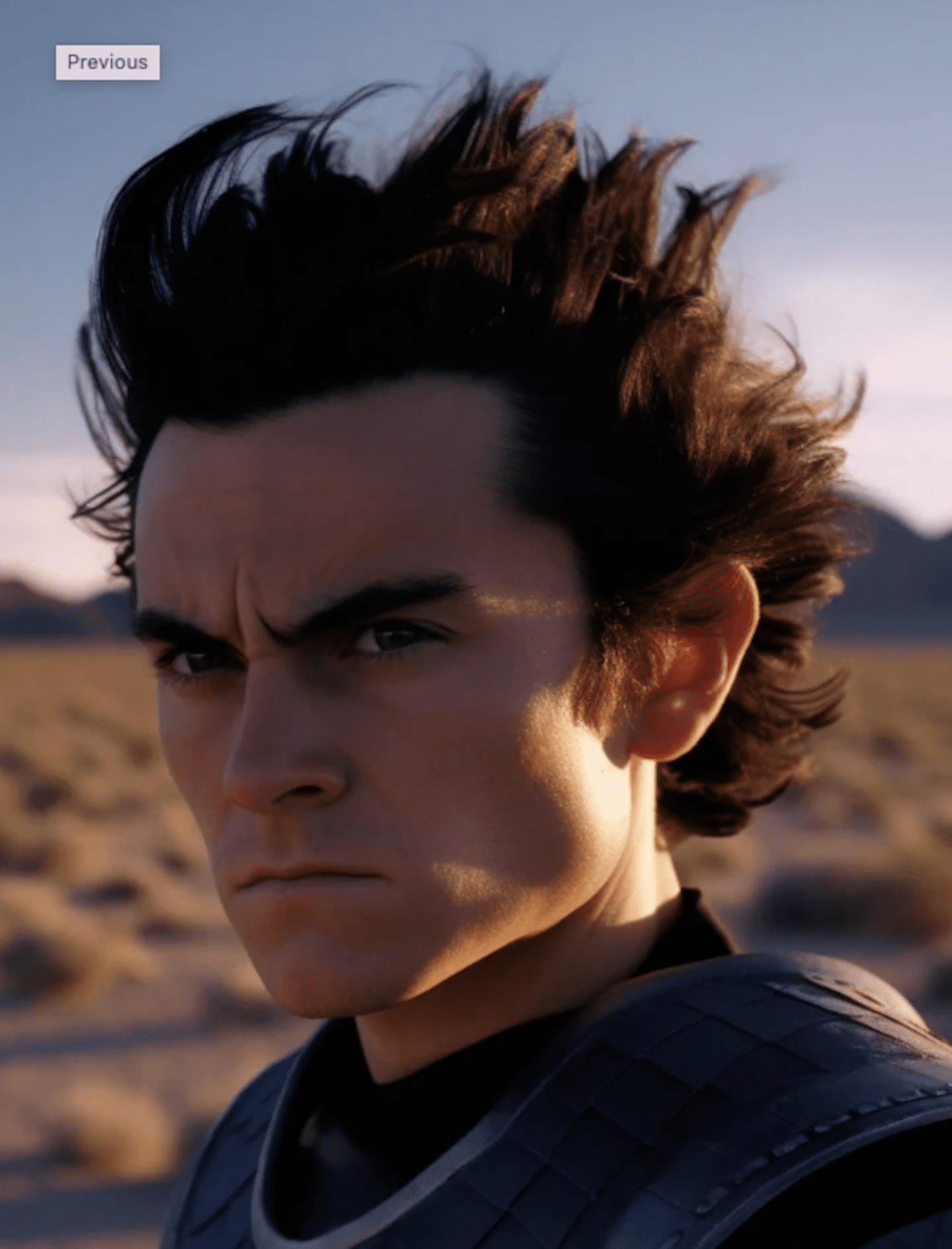 Dragon Ball Z: AI Envisions Vegeta in Live-Action - Image 2.