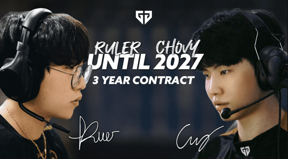 The contract negotiations between Chovy, Ruler, and Gen.G could last up to 3 years