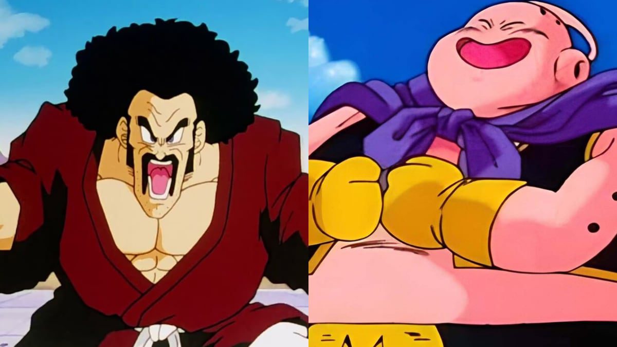 Dragon Ball Z: Majin Buu's absorption scene with Mr. Satan - Image 1.