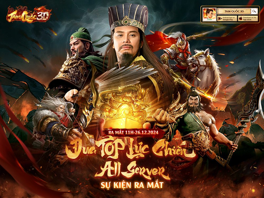 Top challenge rewards in Tam Quốc 3D