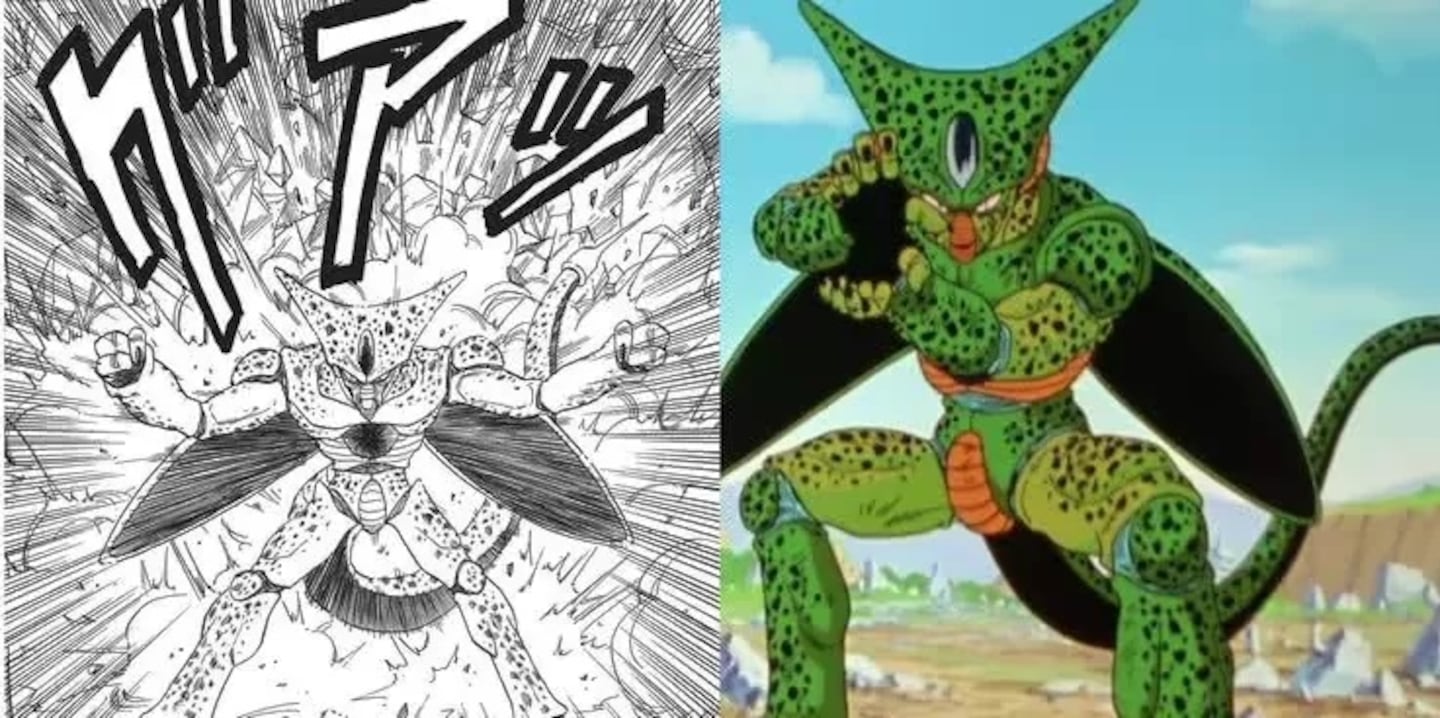 Reason for the different number of fingers of Piccolo and Cell in Dragon Ball manga and anime - Image 2.