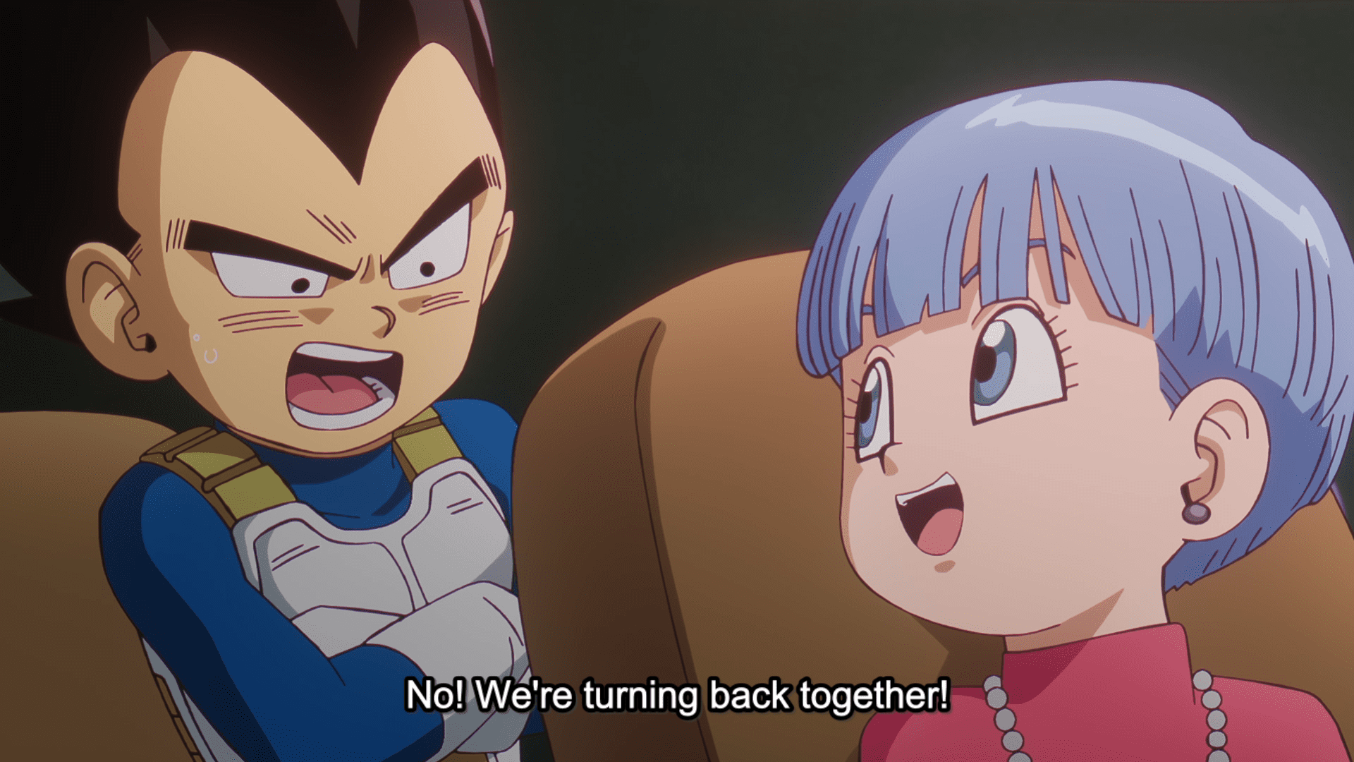 Dragon Ball DAIMA explains why Vegeta likes Bulma