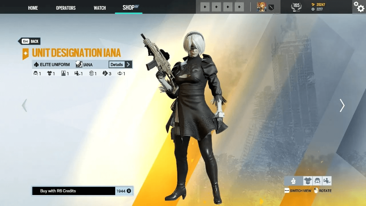 2B character design