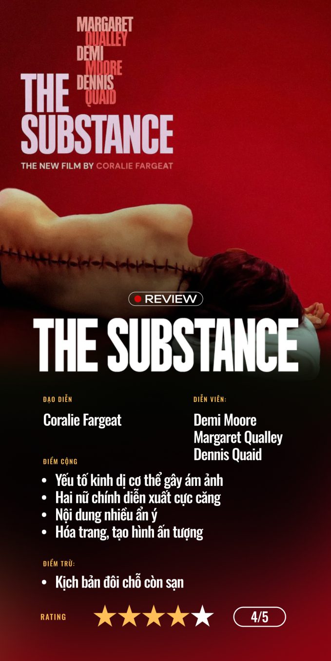 The Substance: A film that transcends the horror genre.