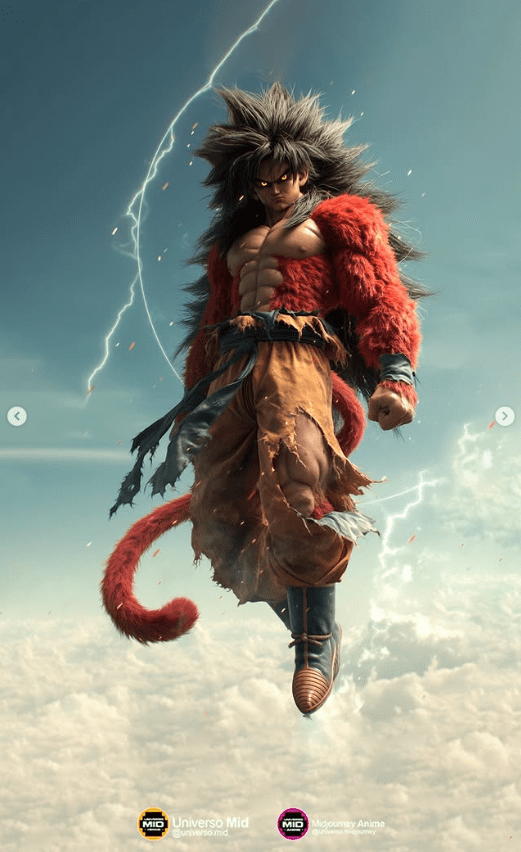 Dragon Ball GT live-action showing realistic images of Goku and Super Saiyan 4 - Image 9.