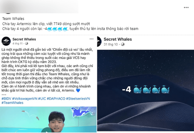 Fans discover Secret Whales' unprofessional behavior with team members